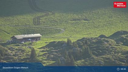 Frutigen: Achseten - Bergstation Skilift Höchst-Metsch, Elsihütte