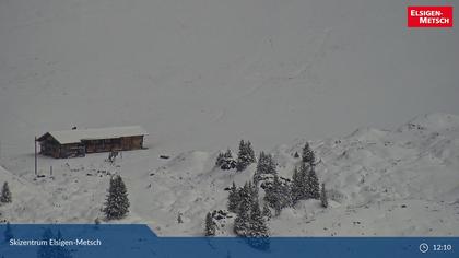 Frutigen: Achseten - Bergstation Skilift Höchst-Metsch, Elsihütte