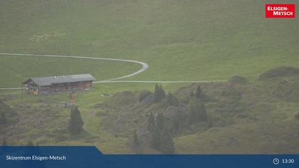 Frutigen: Achseten - Bergstation Skilift Höchst-Metsch, Elsihütte