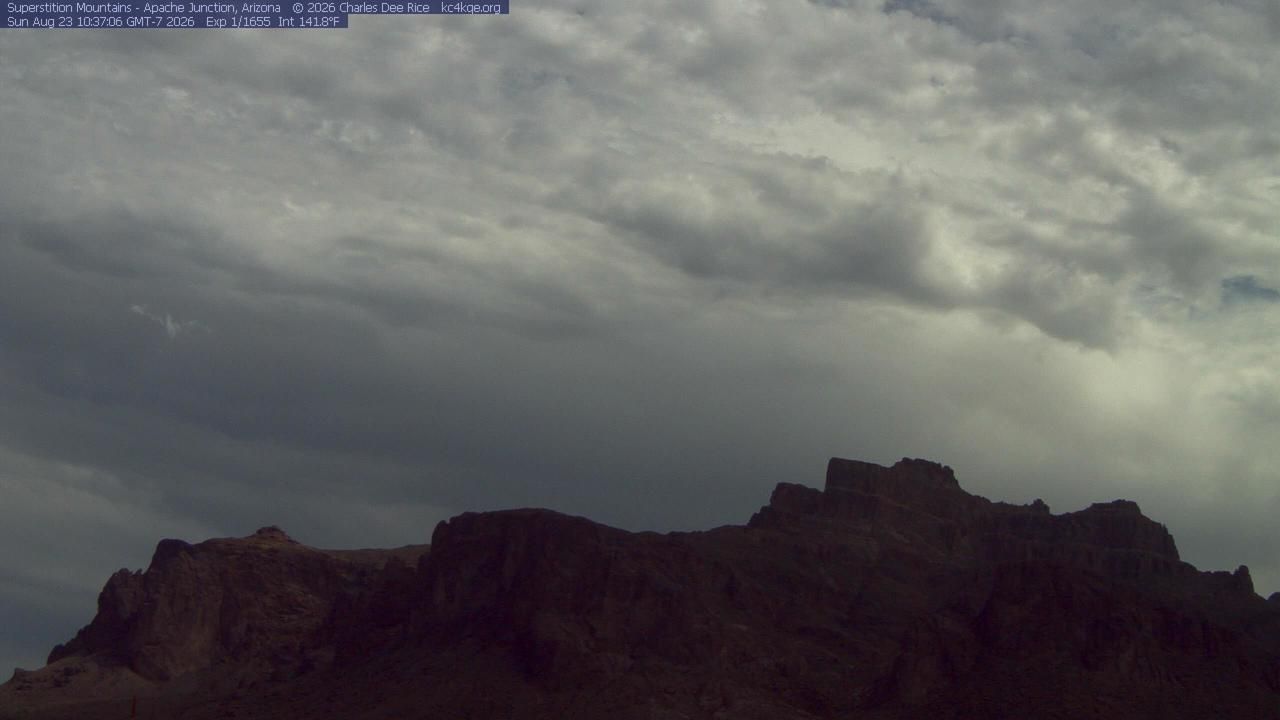 Traffic Cam Apache Junction › East: Superstition Mountains