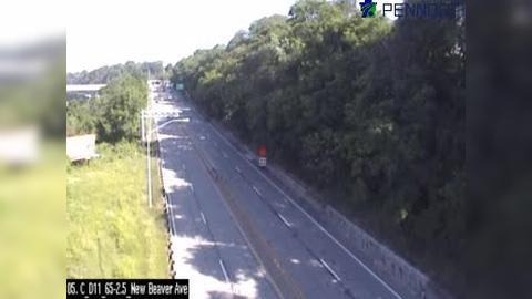 Traffic Cam Marshall-Shadeland: PA 65 SOUTH OF MCKEES ROCK BRIDGE