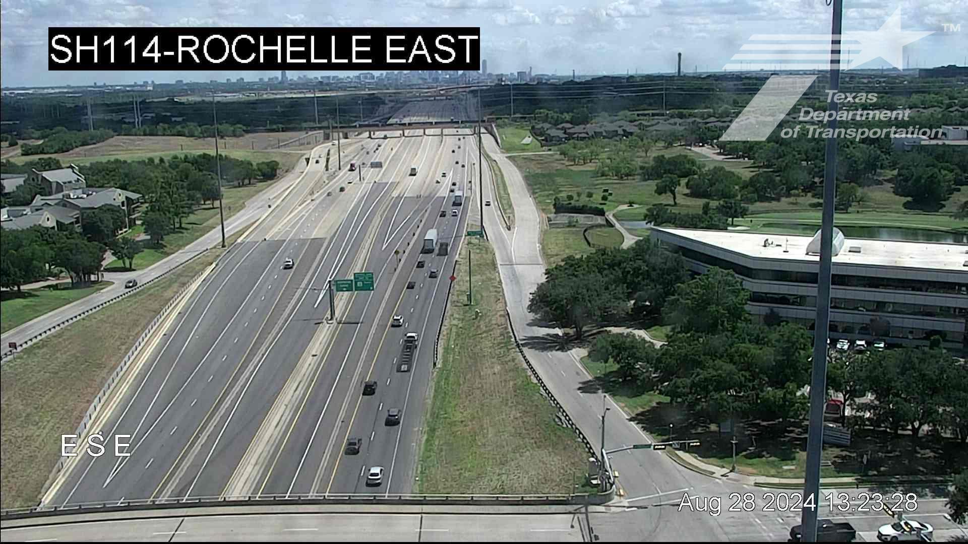 Traffic Cam Irving › East: SH 114 @ Rochelle East