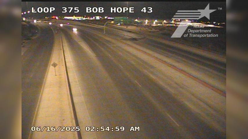 Traffic Cam El Paso › West: LP-375 @ Bob Hope