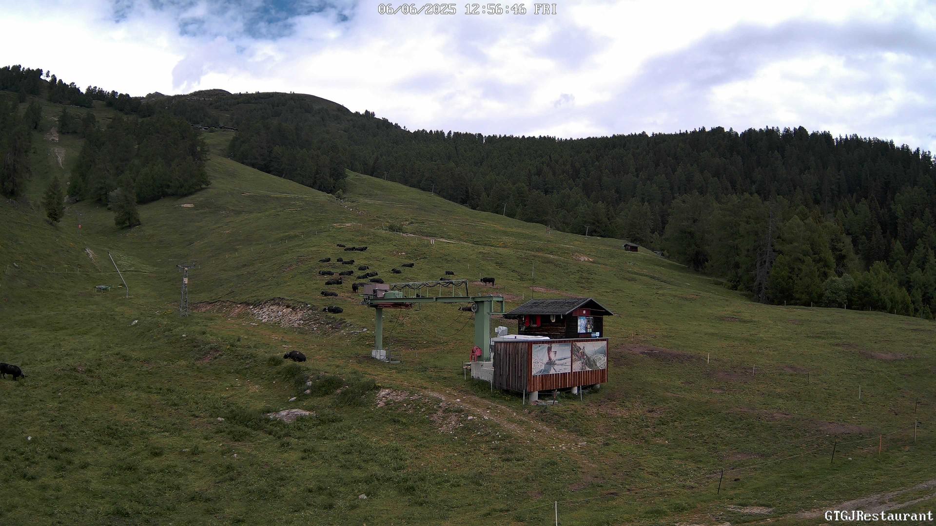Guttet Feschel mountain Webcam