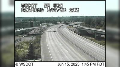 Redmond Traffic and Landscape at SR 520