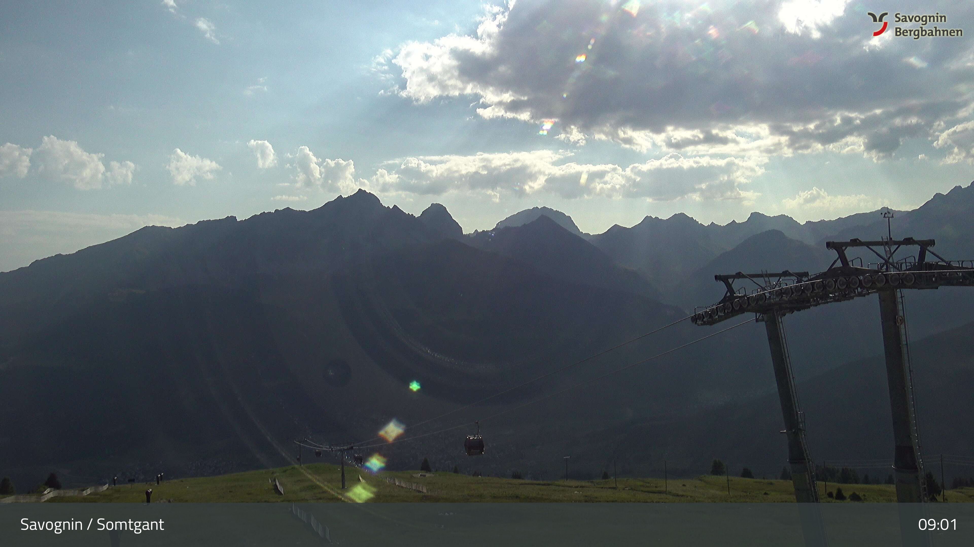 Savognin › Osten: Bergstation Somtgant - Piz Mitgel - Corn da Tinizong