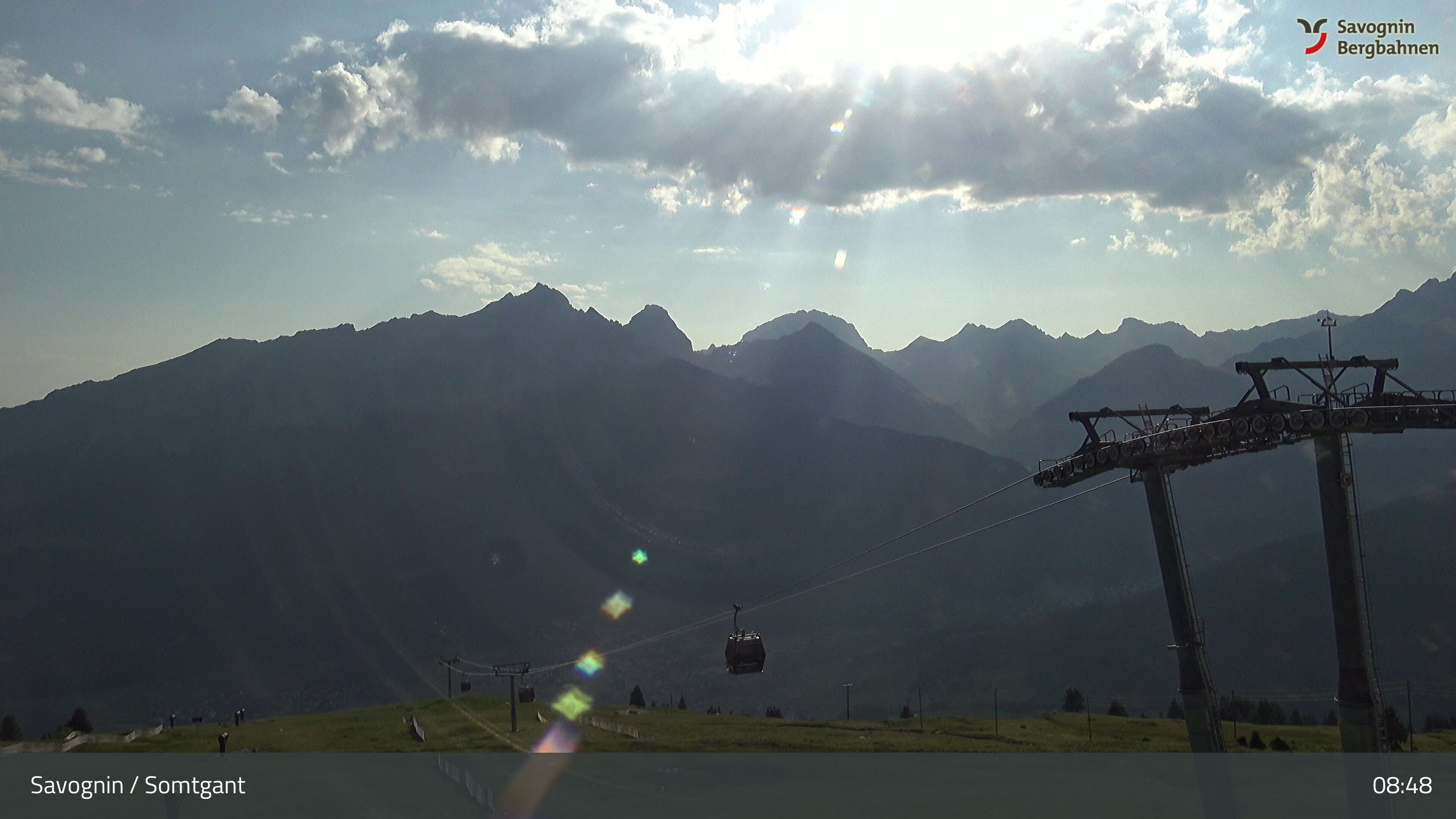 Savognin › Osten: Bergstation Somtgant - Piz Mitgel - Corn da Tinizong