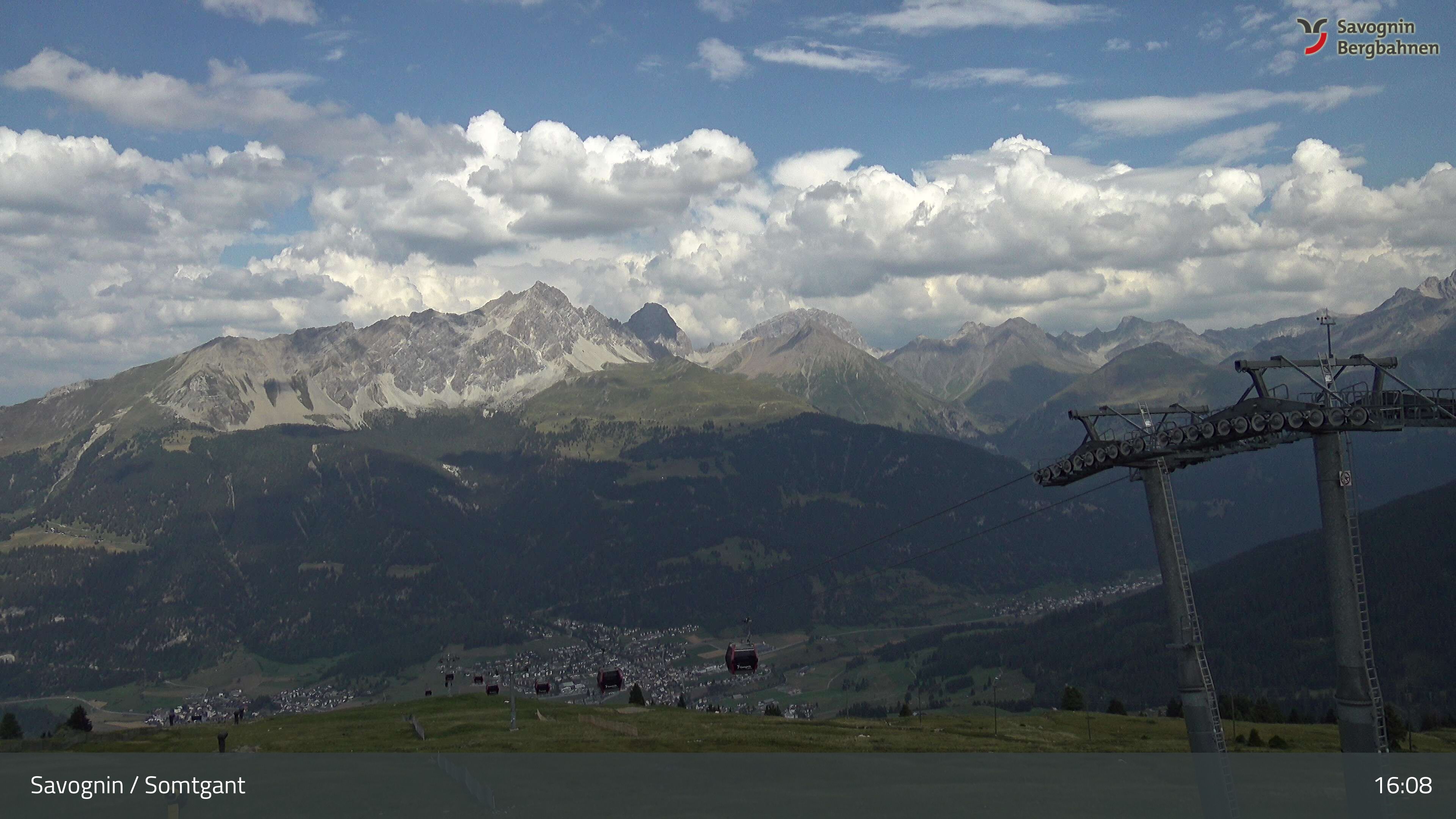 Savognin › Osten: Bergstation Somtgant - Piz Mitgel - Corn da Tinizong