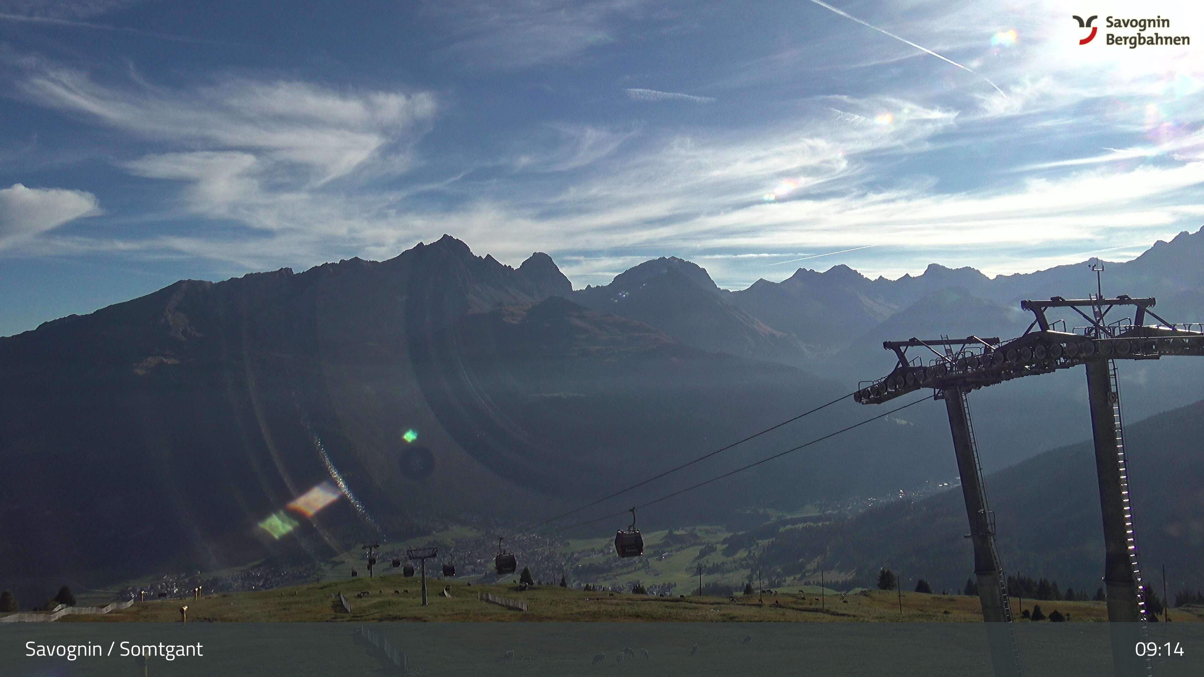 Savognin › Osten: Bergstation Somtgant - Piz Mitgel - Corn da Tinizong