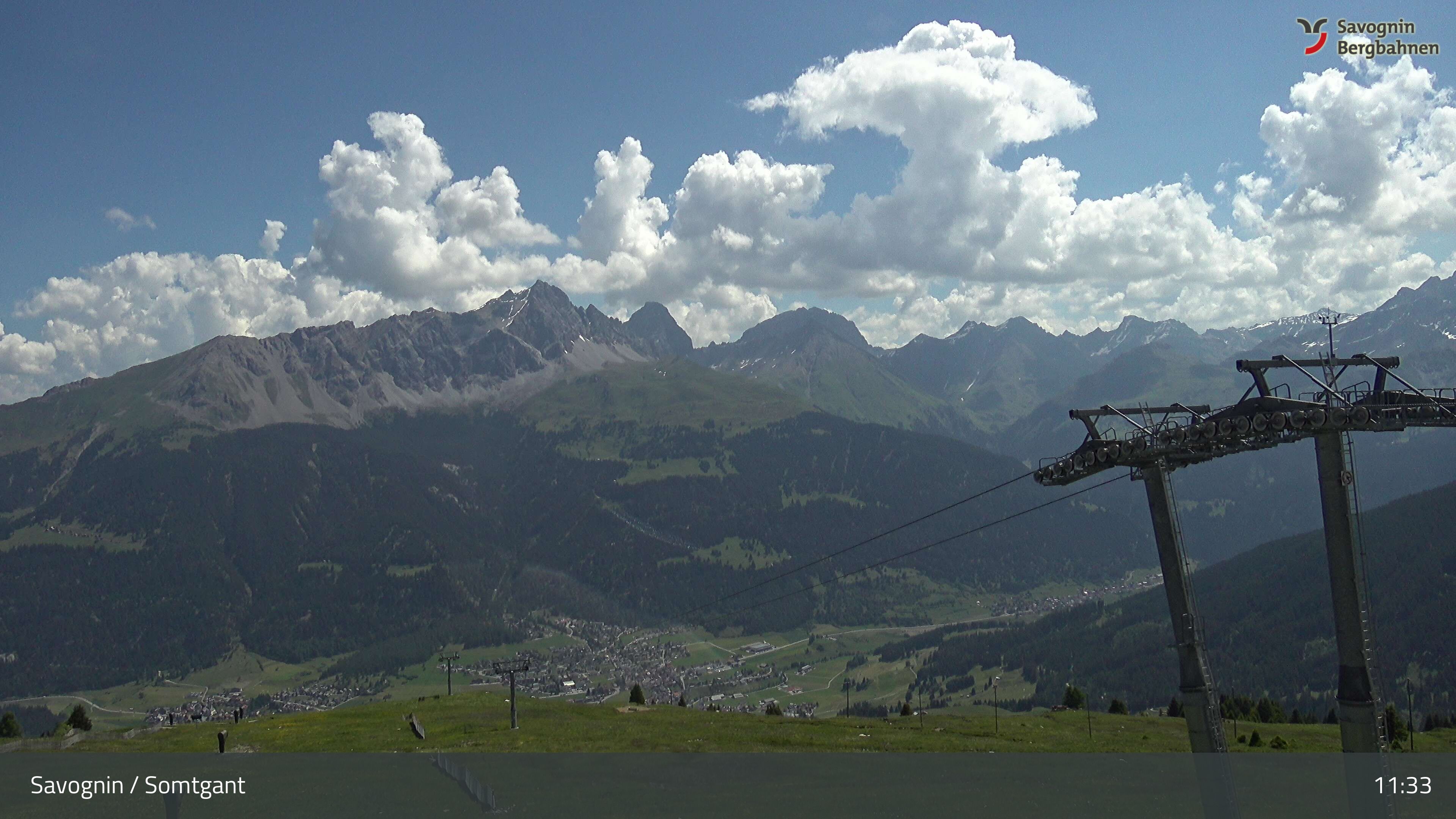 Savognin › Osten: Bergstation Somtgant - Piz Mitgel - Corn da Tinizong