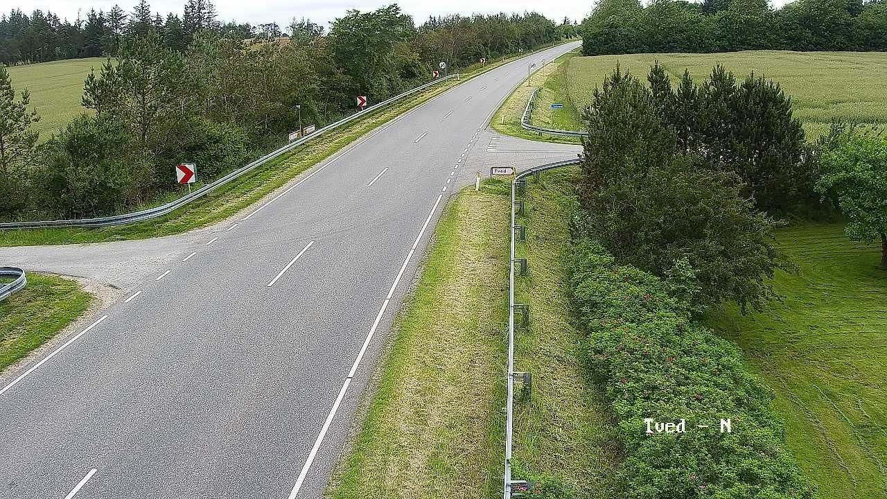 Traffic Cam Nors: Tved, Hanstholmvey, Richtung Nord