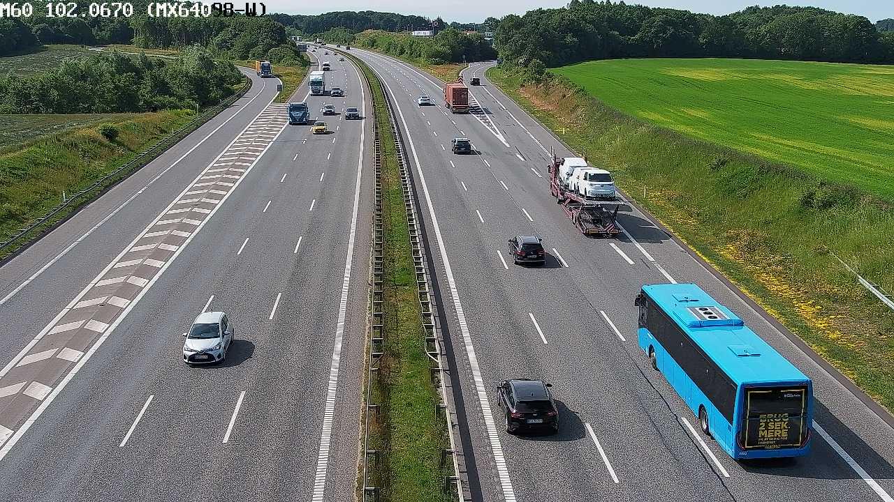 Traffic Cam Vejle: Lindet, Horstedvej, Blickrichtung Süd