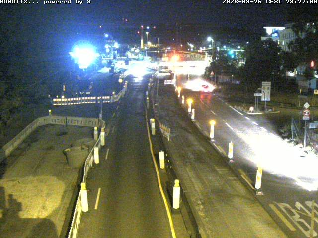 Traffic Cam Ulm: Webcam Sanierung B10 - Blickrichtung Nord