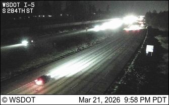 Traffic Cam Federal Way: I-5 at MP 146: S 284th St