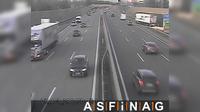 Walserfeld: A, bei Anschlussstelle Wals - West, Blickrichtung Wien - Km ,