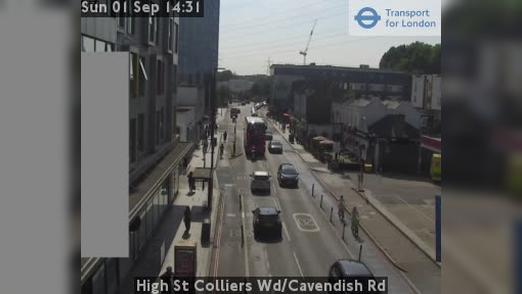 Traffic Cam London: High St Colliers Wd/Cavendish Rd