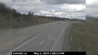 Clinton › North: Hwy 97, 8 km north of - just before Big Bar rest area, looking north - Day time
