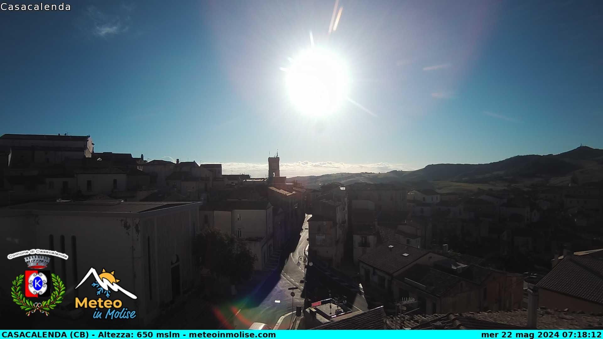 Traffic Cam Campobasso › North-West: Monforte Castle