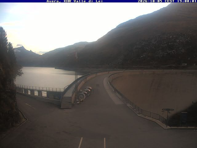 Ferrera › Südwesten: Diga della Valle di Lei - Lago di Lei