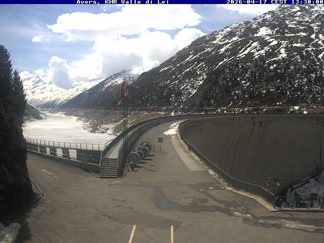 Ferrera › Südwesten: Diga della Valle di Lei - Lago di Lei