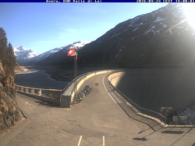 Ferrera › Südwesten: Diga della Valle di Lei - Lago di Lei