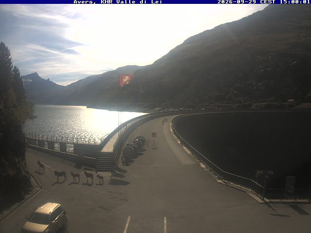 Ferrera › Südwesten: Diga della Valle di Lei - Lago di Lei