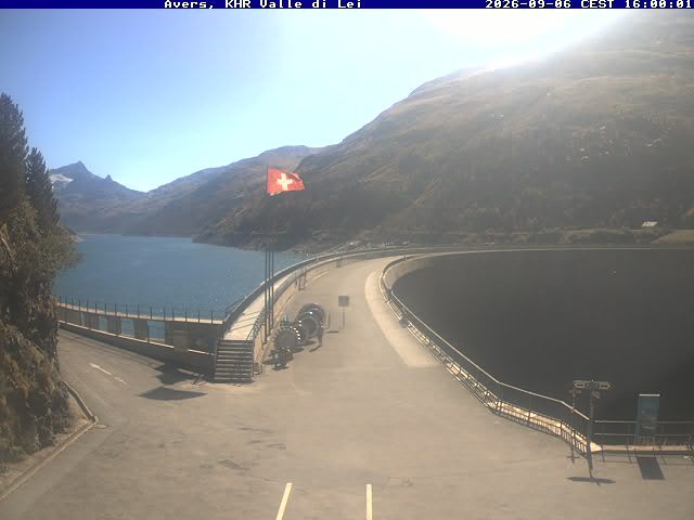 Ferrera › Südwesten: Diga della Valle di Lei - Lago di Lei