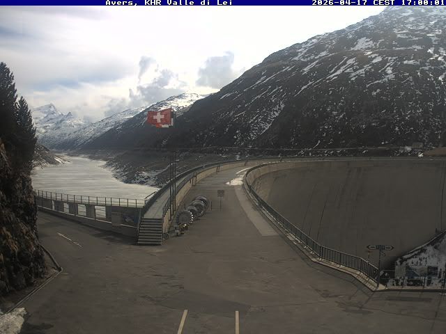 Ferrera › Südwesten: Diga della Valle di Lei - Lago di Lei