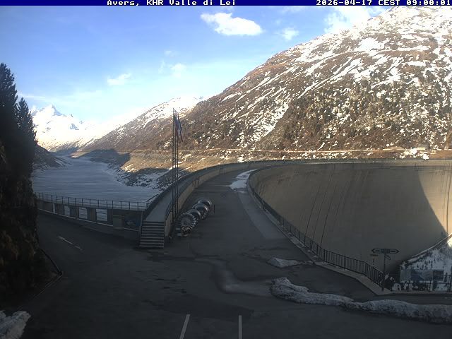 Ferrera › Südwesten: Diga della Valle di Lei - Lago di Lei