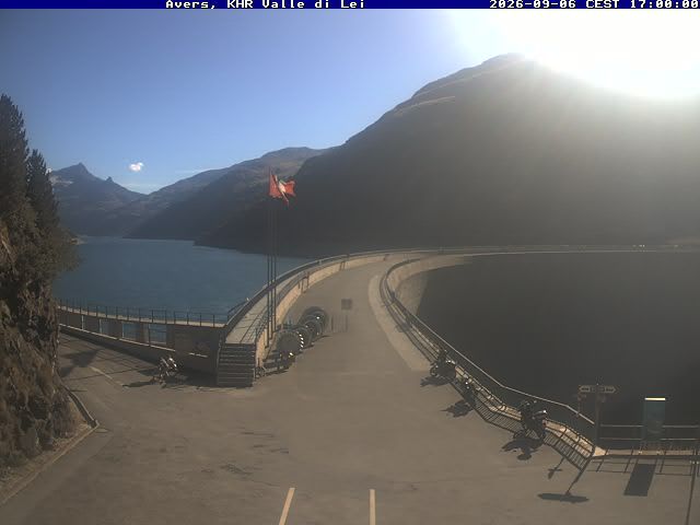 Ferrera › Südwesten: Diga della Valle di Lei - Lago di Lei