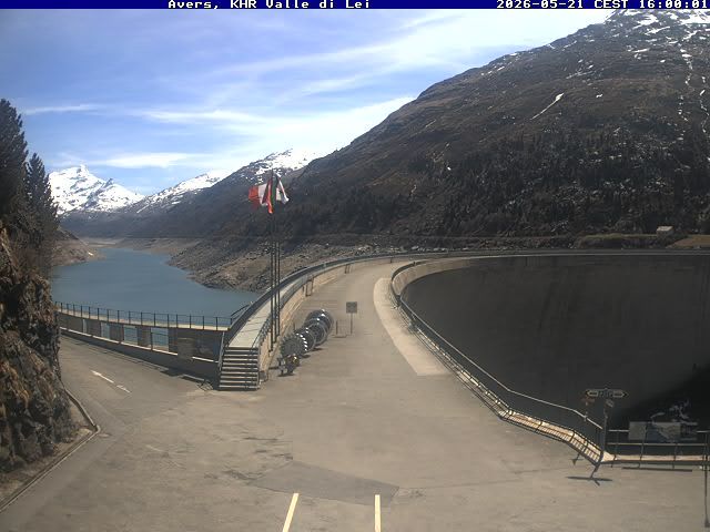 Ferrera › Südwesten: Diga della Valle di Lei - Lago di Lei