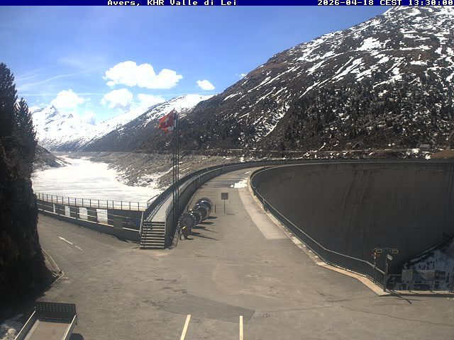 Ferrera › Südwesten: Diga della Valle di Lei - Lago di Lei