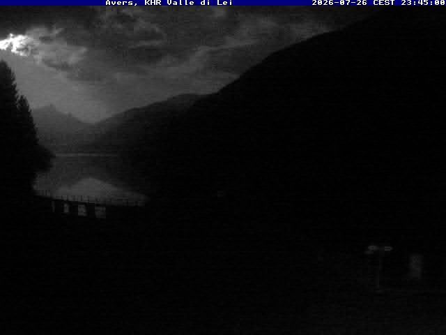 Ferrera › Südwesten: Diga della Valle di Lei - Lago di Lei