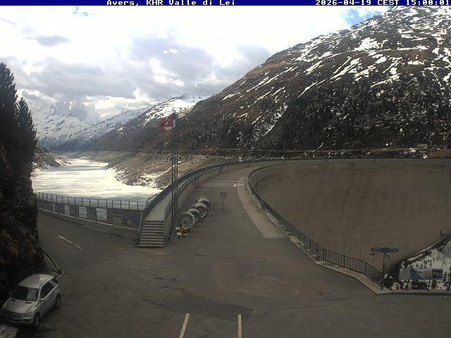 Ferrera › Südwesten: Diga della Valle di Lei - Lago di Lei