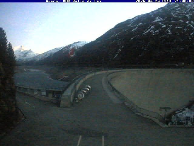 Ferrera › Südwesten: Diga della Valle di Lei - Lago di Lei