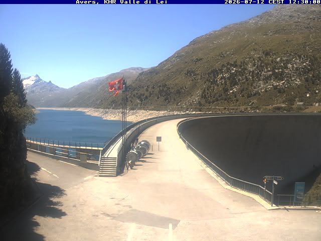 Ferrera › Südwesten: Diga della Valle di Lei - Lago di Lei