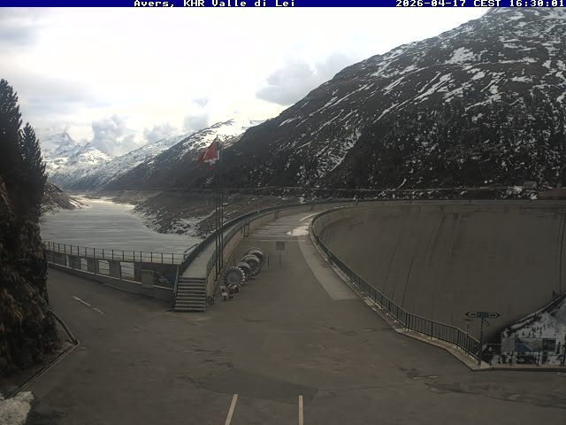 Ferrera › Südwesten: Diga della Valle di Lei - Lago di Lei