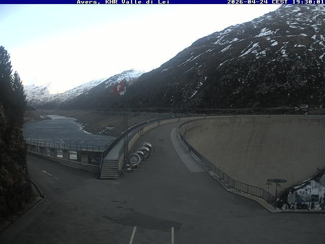 Ferrera › Südwesten: Diga della Valle di Lei - Lago di Lei