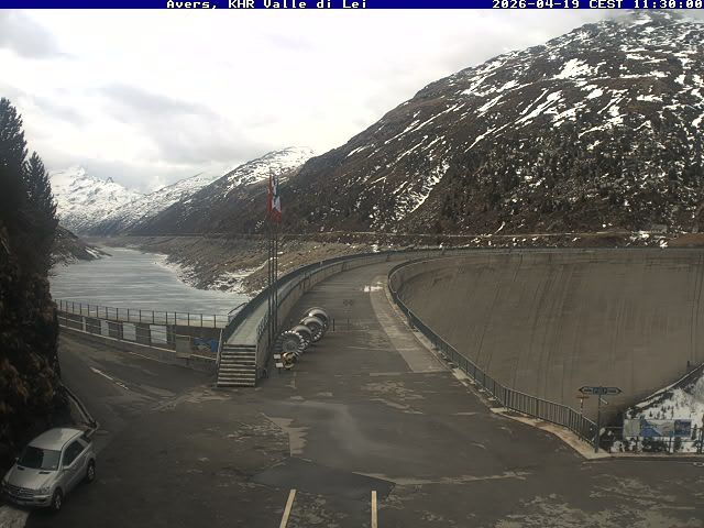 Ferrera › Südwesten: Diga della Valle di Lei - Lago di Lei