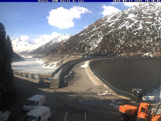 Ferrera › Südwesten: Diga della Valle di Lei - Lago di Lei