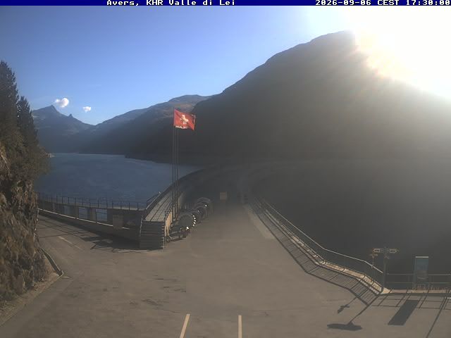 Ferrera › Südwesten: Diga della Valle di Lei - Lago di Lei