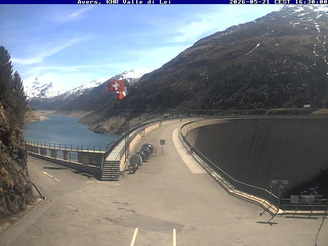 Ferrera › Südwesten: Diga della Valle di Lei - Lago di Lei