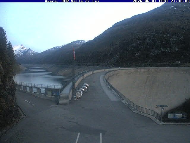 Ferrera › Südwesten: Diga della Valle di Lei - Lago di Lei