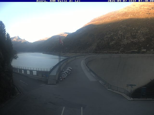 Ferrera › Südwesten: Diga della Valle di Lei - Lago di Lei