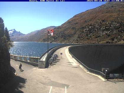 Ferrera › Süd-West: Diga della Valle di Lei - Lago di Lei