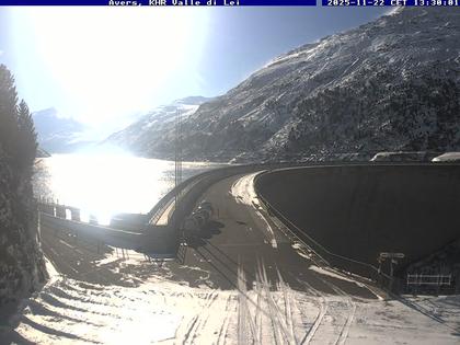 Ferrera › Südwesten: Diga della Valle di Lei - Lago di Lei