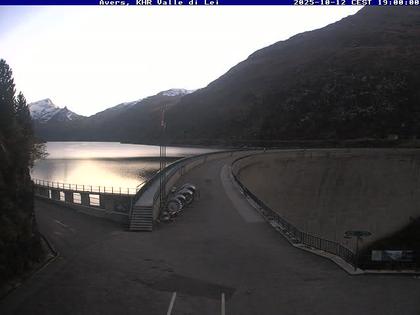 Ferrera › Süd-West: Diga della Valle di Lei - Lago di Lei