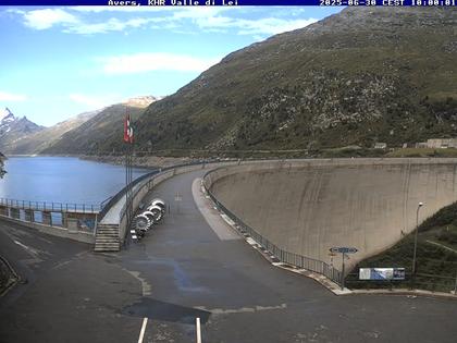 Ferrera › Süd-West: Diga della Valle di Lei - Lago di Lei