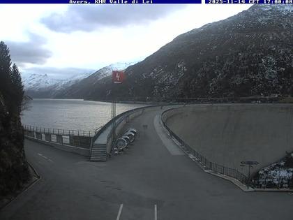 Ferrera › Süd-West: Diga della Valle di Lei - Lago di Lei