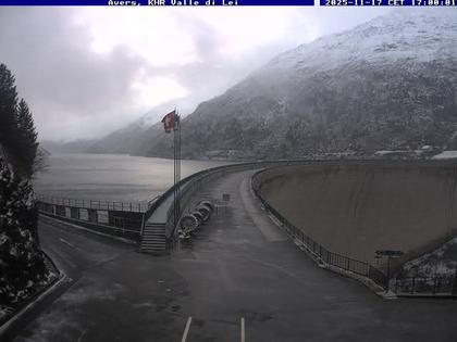 Ferrera › Südwesten: Diga della Valle di Lei - Lago di Lei